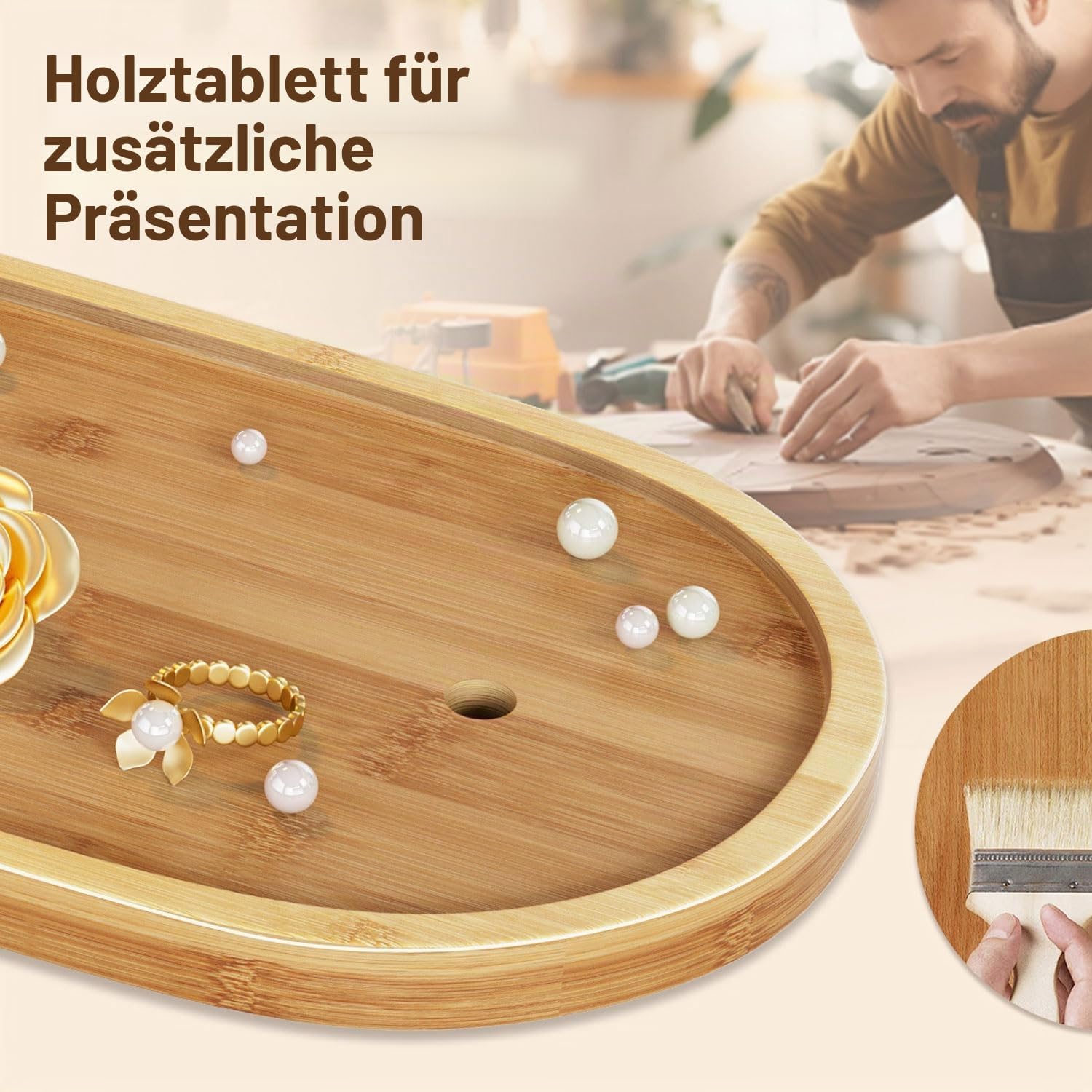Niffgaff Schmuckstaender Organizer Schmuckaufbewahrung Jewelry Organizer