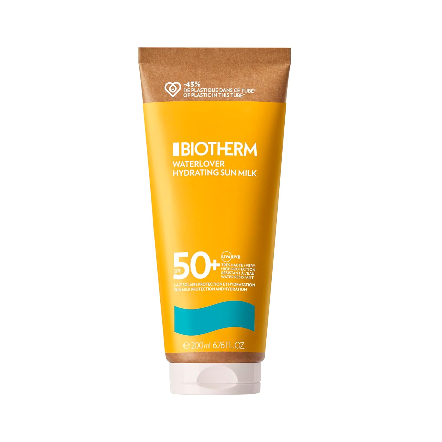 Biotherm Waterlover Hydrating Sun Milk LSF 50 Sonnenmilch 50 ml