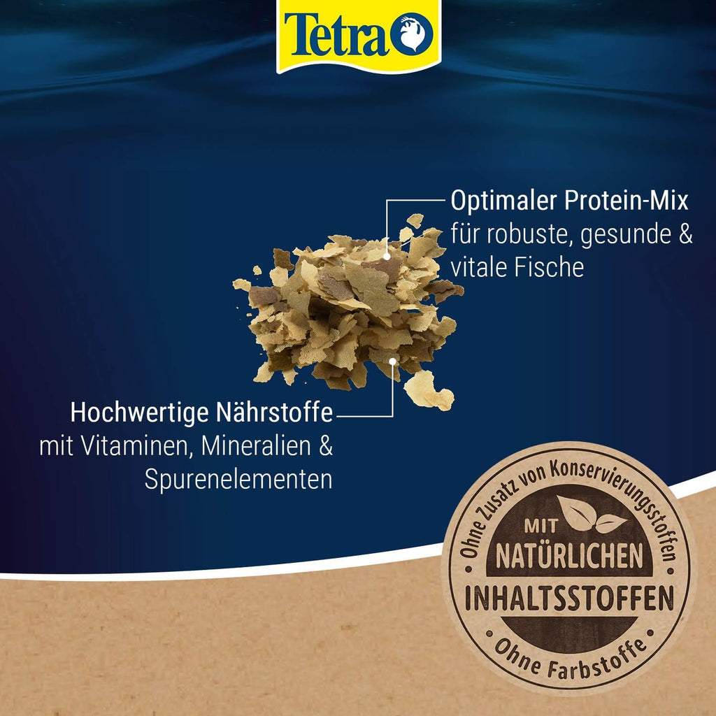 Tetra Goldfish Flockenfutter fuer Goldfische Kaltwasserfische