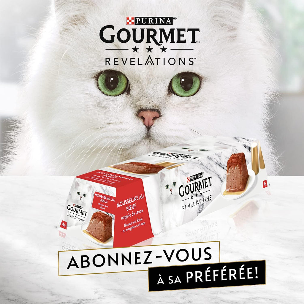 Gourmet Revelations Katzen Mousse Huhn & Rind 48 x, verschiedene Sorten - 4
