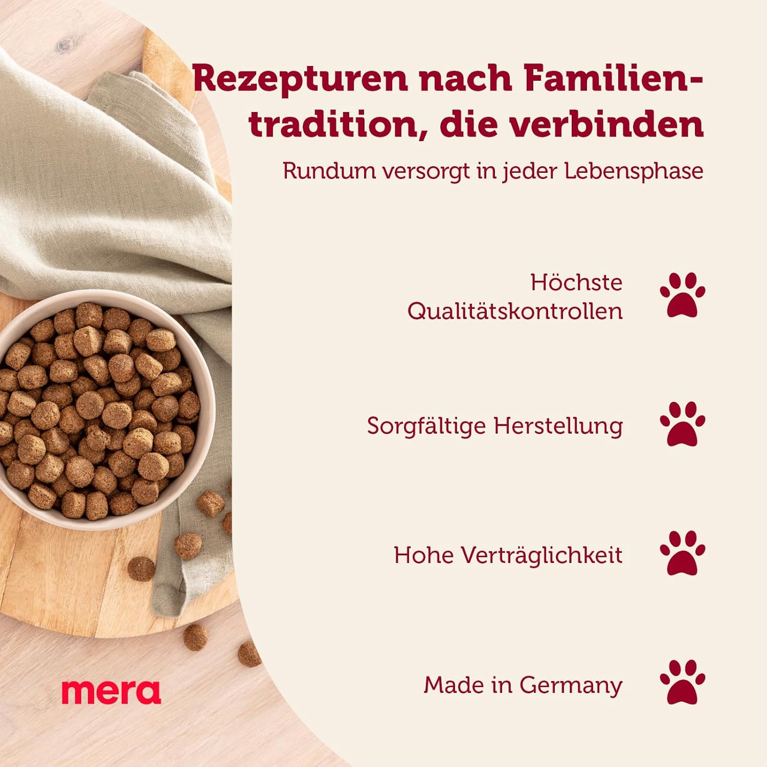 MERA Essential Softdiner Trockenfutter Geflügel für sportliche Hunde