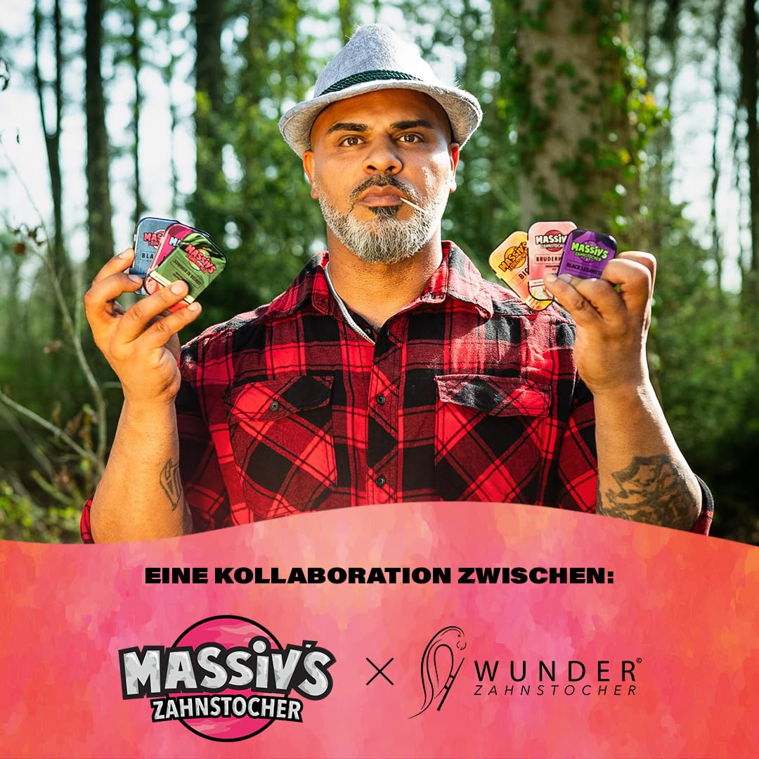 SOMMER in BEIRUT Zahnstocher Watermelon Raspberry Ice Geschmack