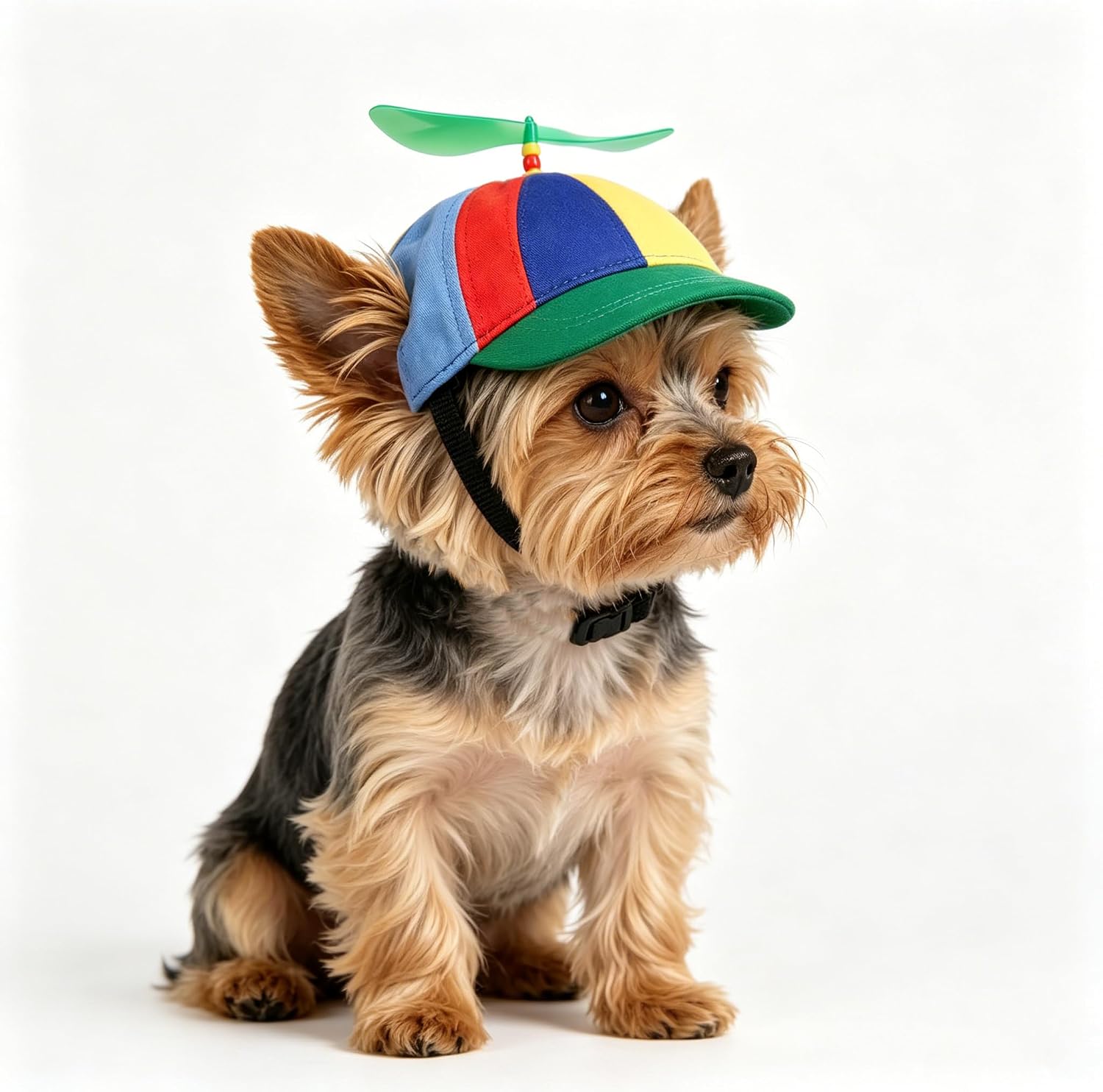 Propeller Muetze Hund Katze verstellbar S-L Baumwolle Sonnenhut bunt