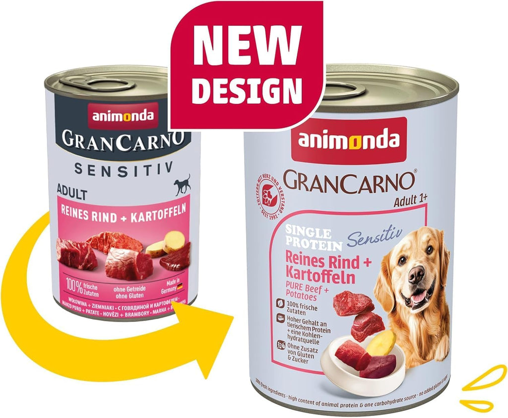 Hundenassfutter animonda GranCarno Superfoods 400- verschiedene Sorten