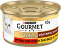 Gourmet Gold Délicatesse Katzenfutter Nass Rind & Huhn 12 x 85 g
