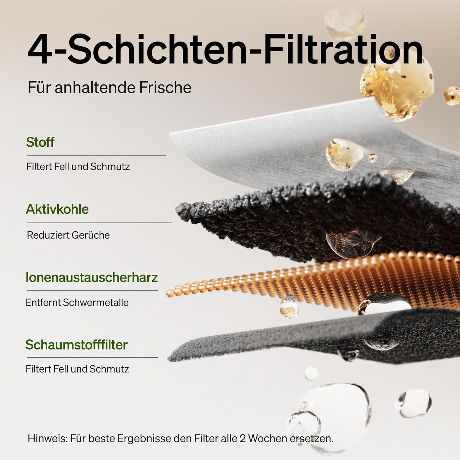 PETLIBRO Kabelloser Katzenbrunnen mit Akku 5000mAh, bewegungsmelder, leise 23dB