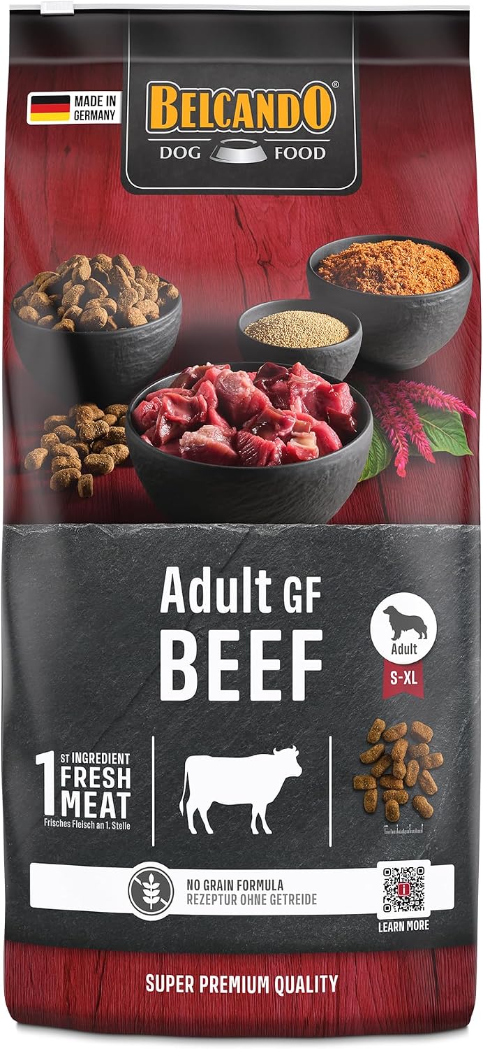 Trockenfutter getreidefrei Rind 1- BELCANDO Adult GF verschiedene Sorten