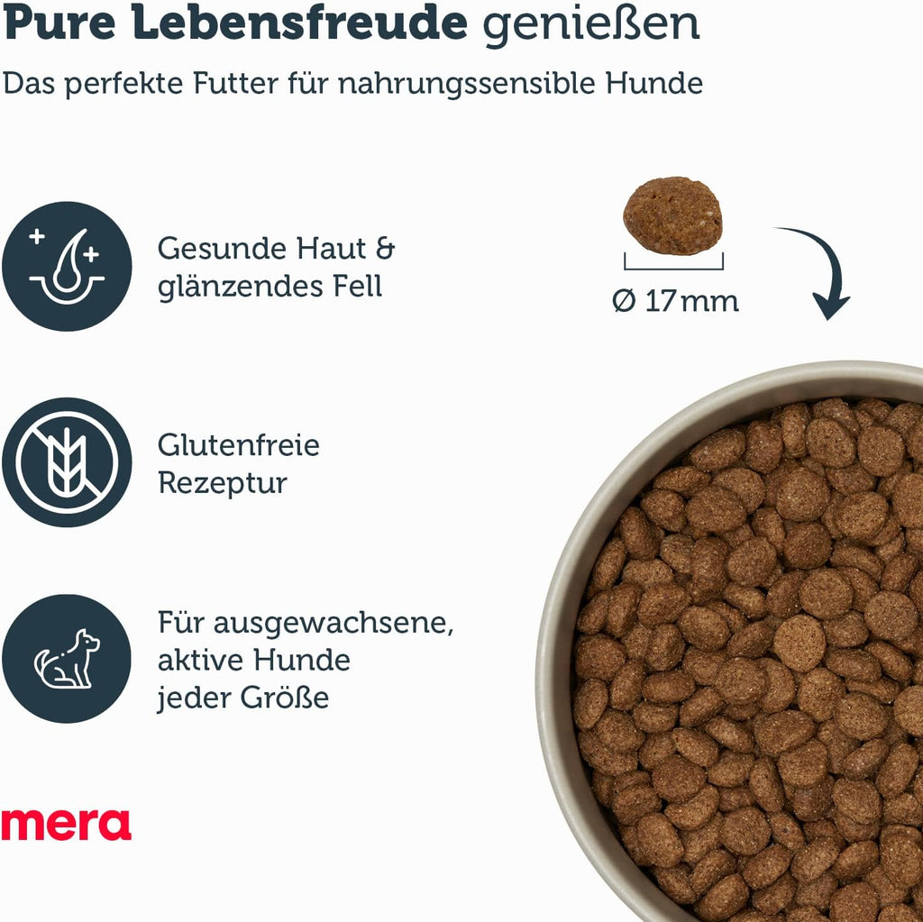 mera Pure Sensitive Insect Trockenfutter, Insektenprotein, getreidefr