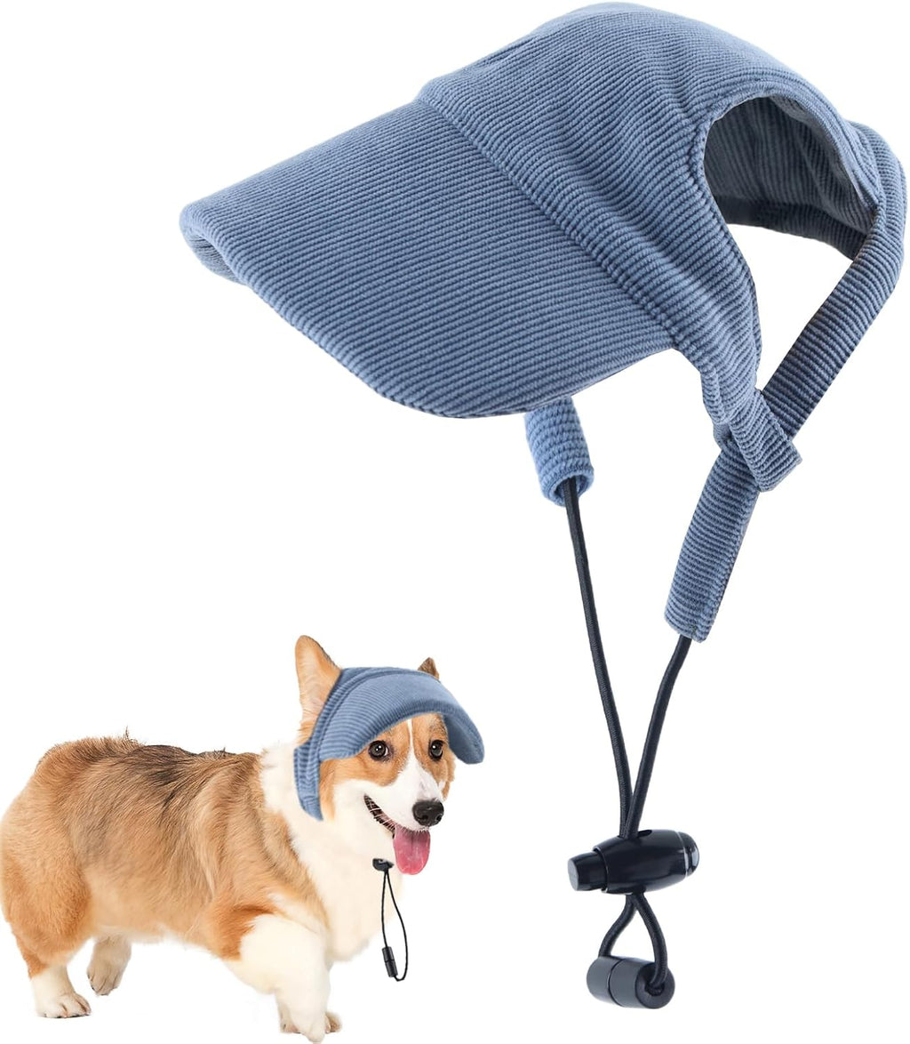 Hundehut verstellbar XS-XL mit Ohrloechern Sonnenschutz Baseballmuetze
