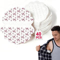 40 Stueck Achselpads Schweisspads fuer Damen und Herren - Schutz gegen Schweiss