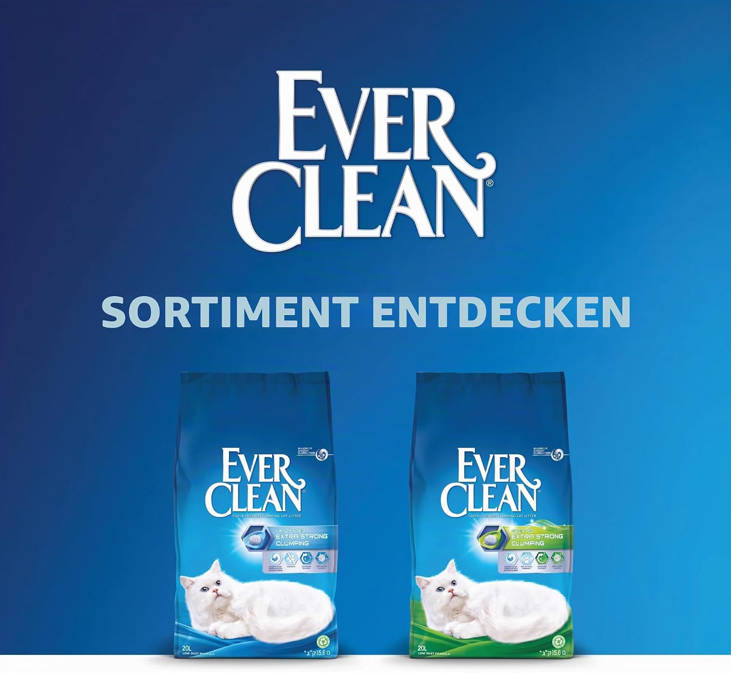 Ever Clean Katzenstreu 10 L extrastark mit Duftstoffen verschiedene Sorten