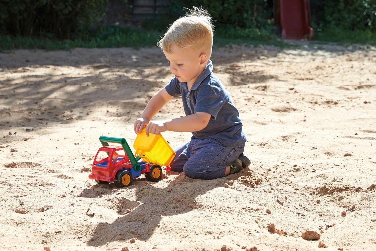Lena Aktive LKW Kipper 27 cm Baustellenfahrzeug Kinder Spielzeug