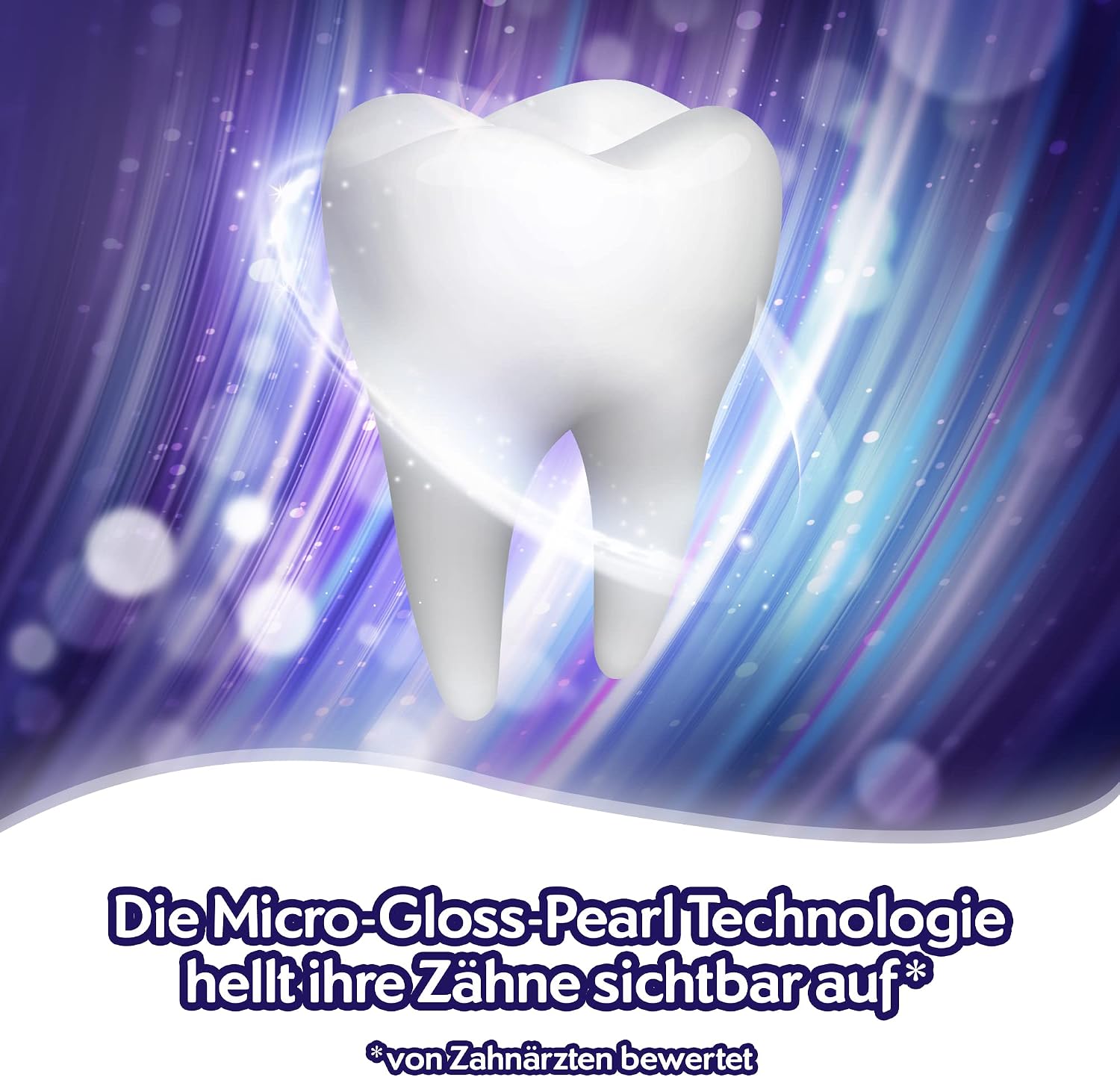 Odol-Med 3 White & Shine Zahnpasta 75 ml - Zahnaufhellung, Fluorid