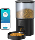 Futterautomat mit WLAN App-Steuerung, Timer, Schwarz