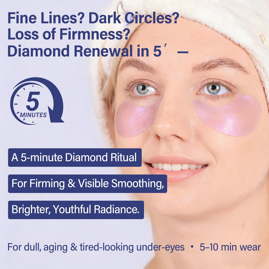 SIRIUS LY Bright Diamond Gaze Augenpflaster 15 Paare gegen Augenringe Schwellung