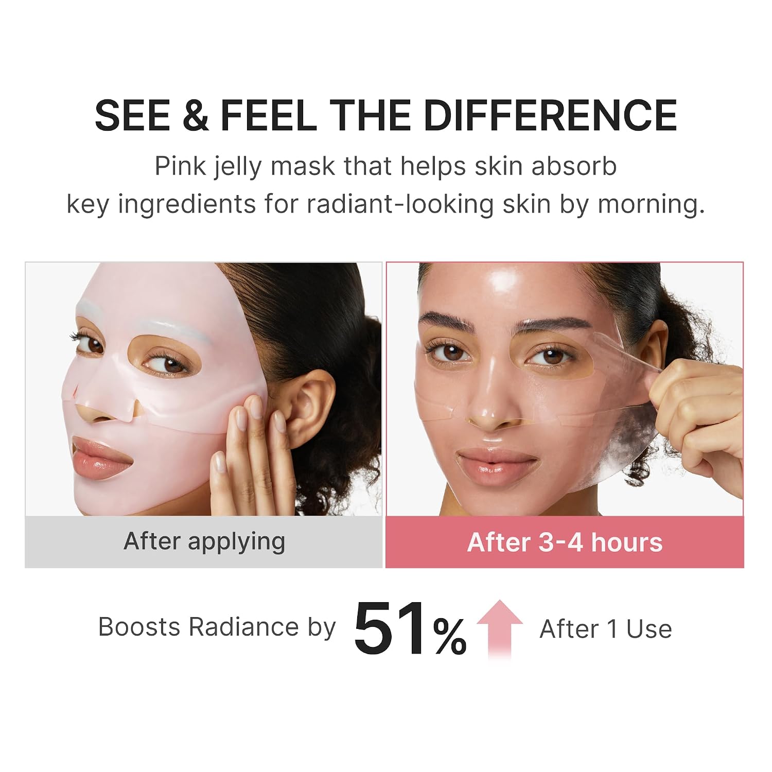 Salmon DNA PDRN Collagen Jelly Gel Maske Overnight 4 Stueck feuchtigkeitsspendend