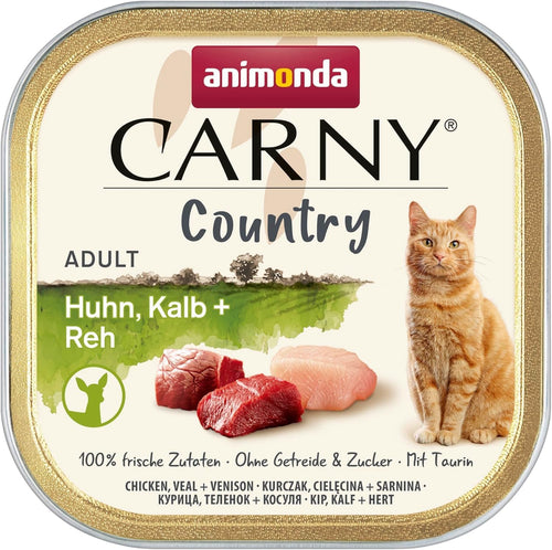 Animonda Carny Country Katzenfutter nass 6x100g Home Mix getreidefrei