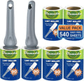 Fusselroller Tierhaare 540 Blatt extra klebend tragbar Kleidung Entferner Gruen
