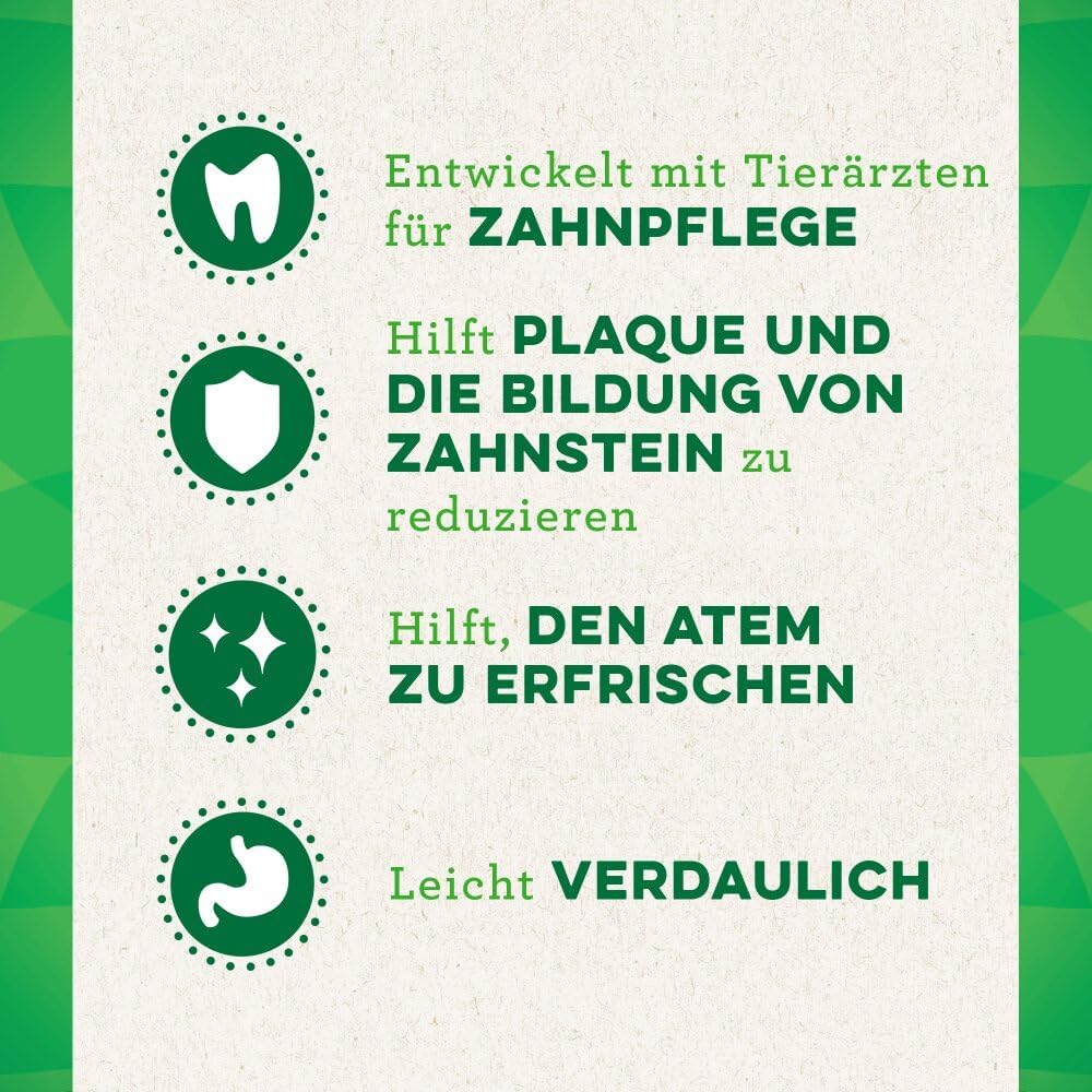 Greenies Dental Treats Teenie Zahnpflegesnacks für sehr kleine Hunde 340 g