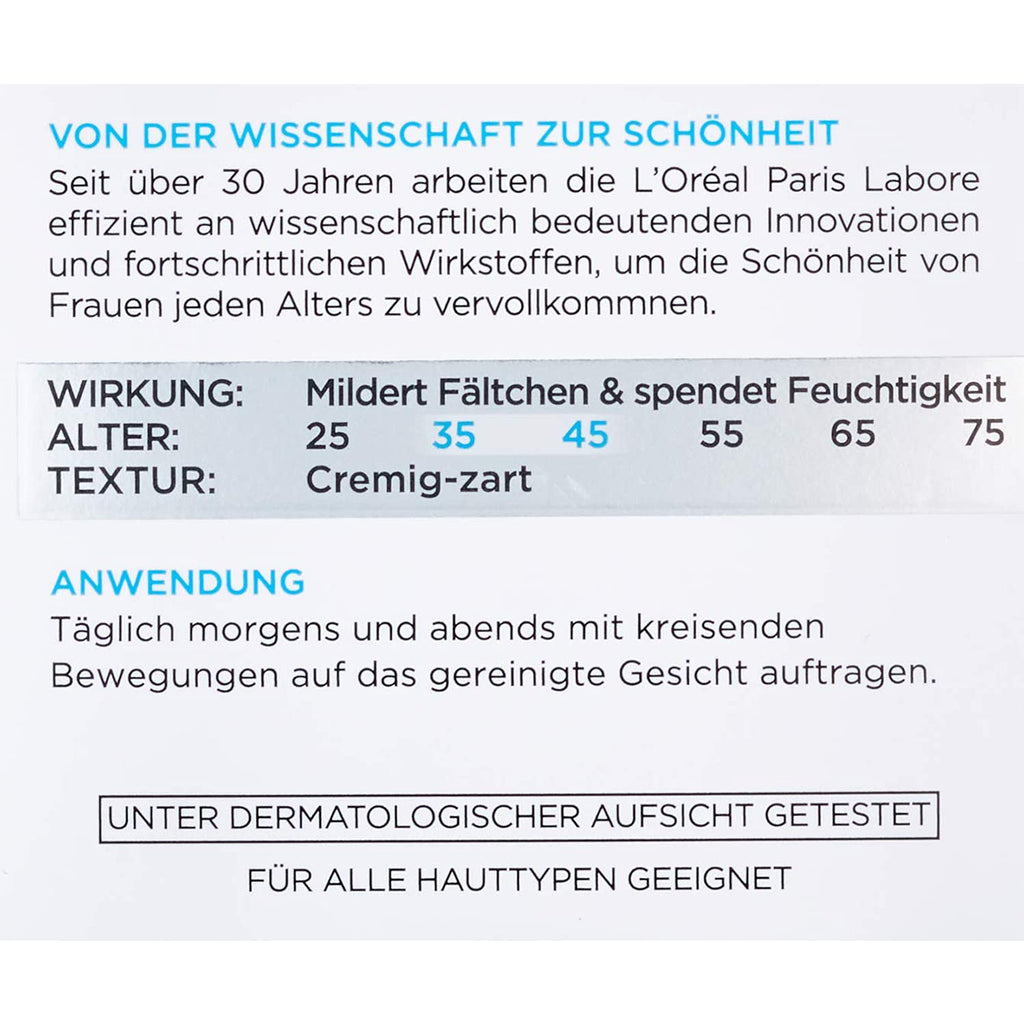 L’Oréal Paris Gesichtscreme Anti-Falten 35+ Kollagen