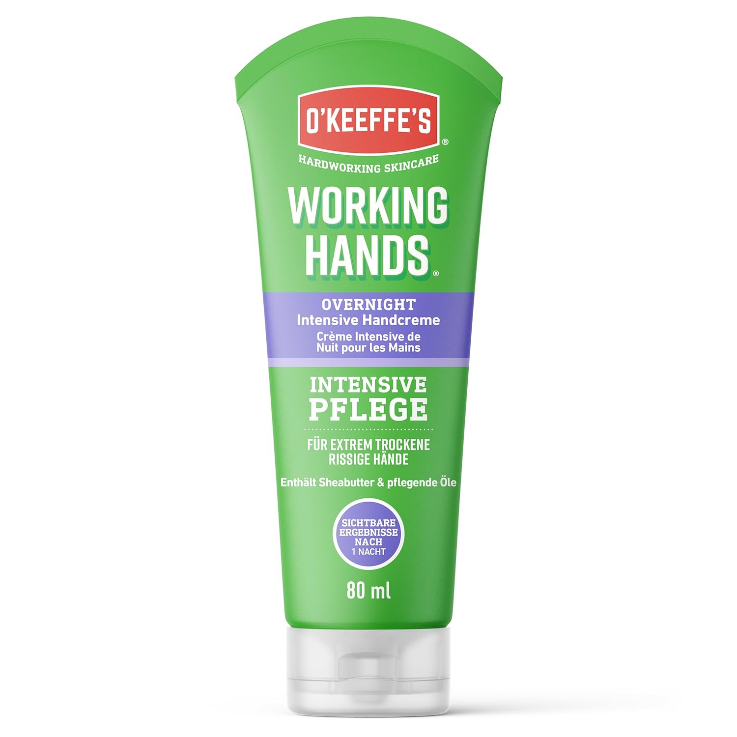 O’Keeffe’s Working Hands Handcreme 80 ml Nachtpflege fuer trockene Haende