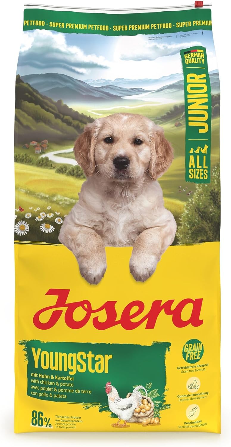 Josera Junior YoungStar Huhn & Kartoffel Welpenfutter getreidefrei