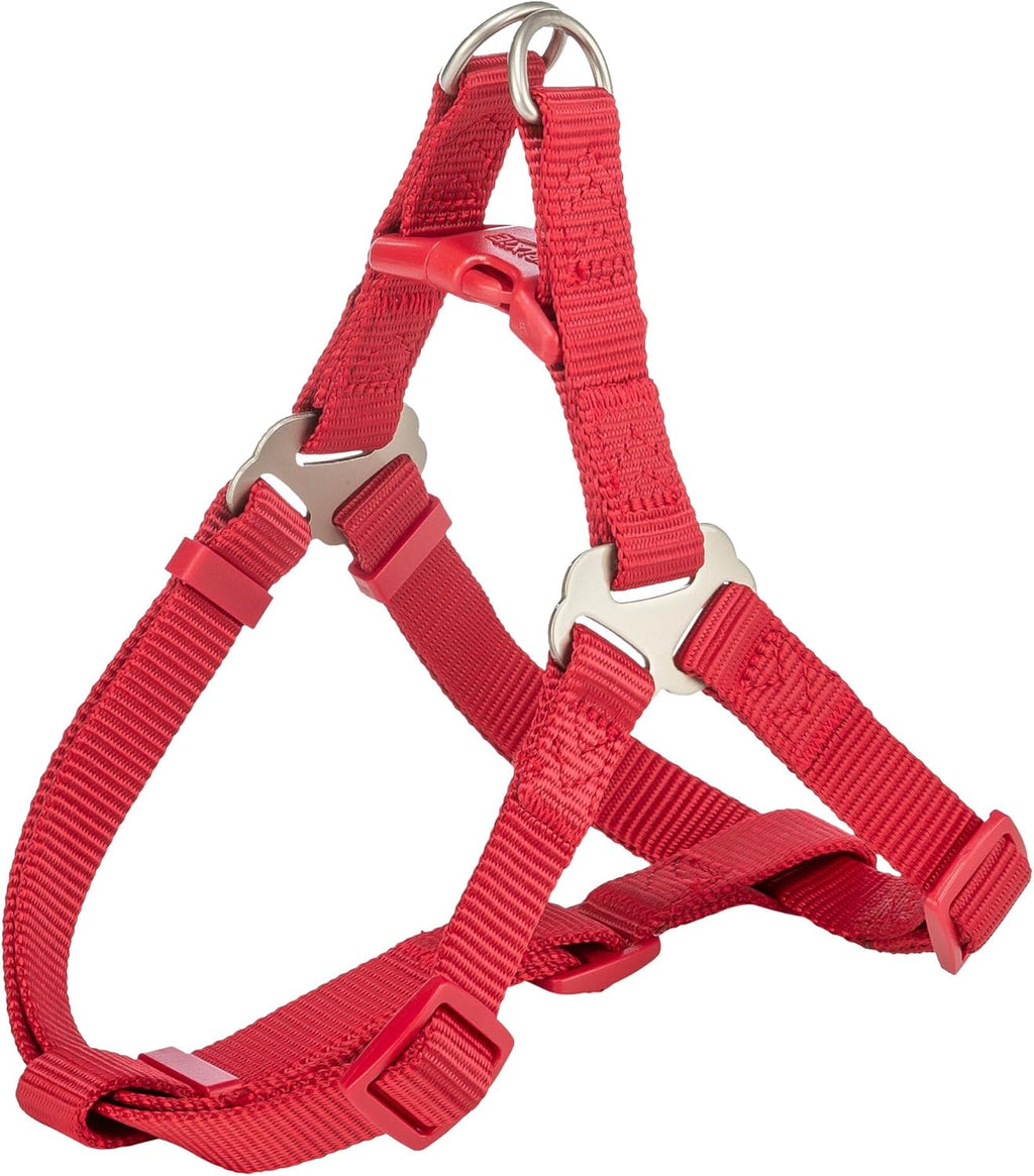 Trixie One Touch Hundegeschirr XS-S Brustumfang 30-40 cm 10 mm 40cm-100cm rot
