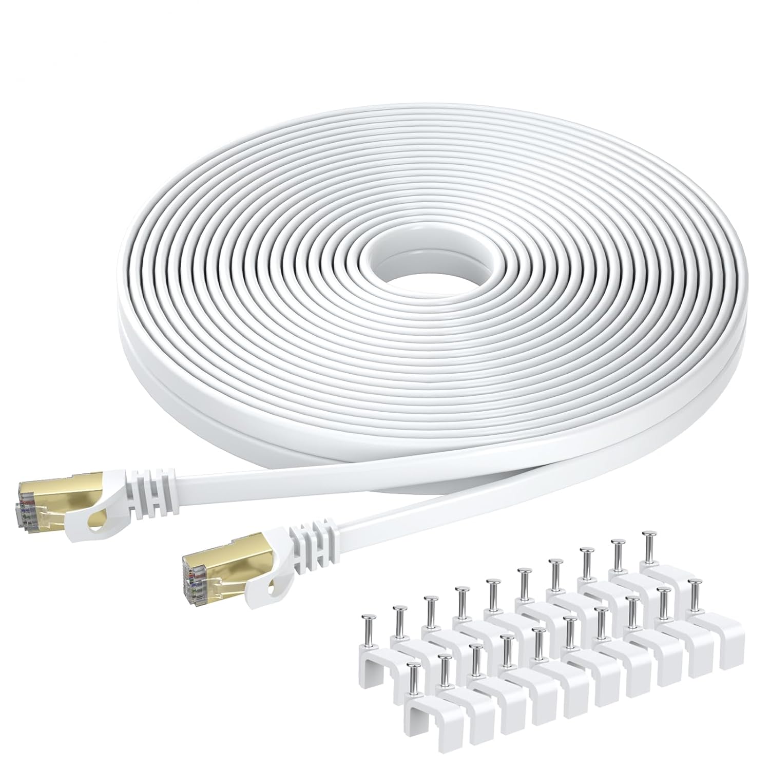 CAT8 Ethernet LAN Kabel 20m 40Gbps 2000MHz RJ45 Netzwerkkabel 0,5m-50m