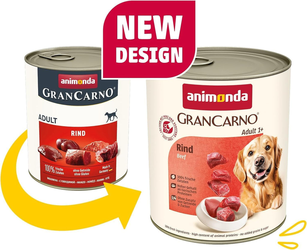 Animonda GranCarno Hundenassfutter Rind Lamm getreidefrei verschiedene