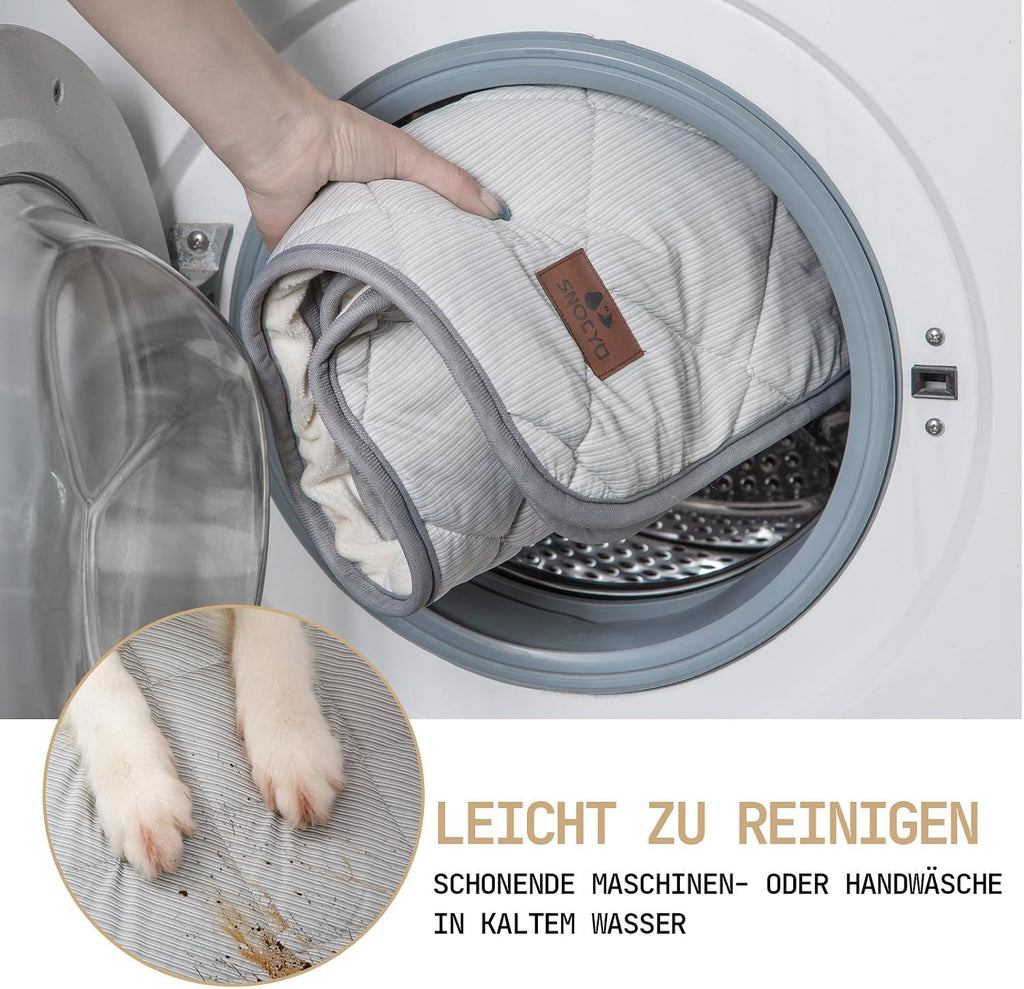 Kuehldecke fuer Hunde 60×47 cm wasserdicht doppelseitig kuehlend plueschig 47cm-127c