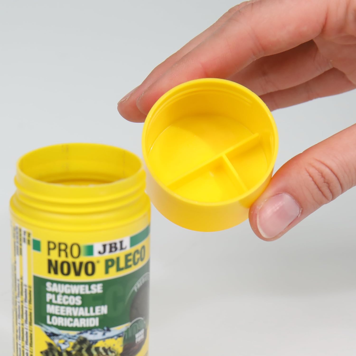 JBL ProNovo Pleco WAFER Futterwafer fuer Saugwelse 1-20 cm Groesse M 100 ml