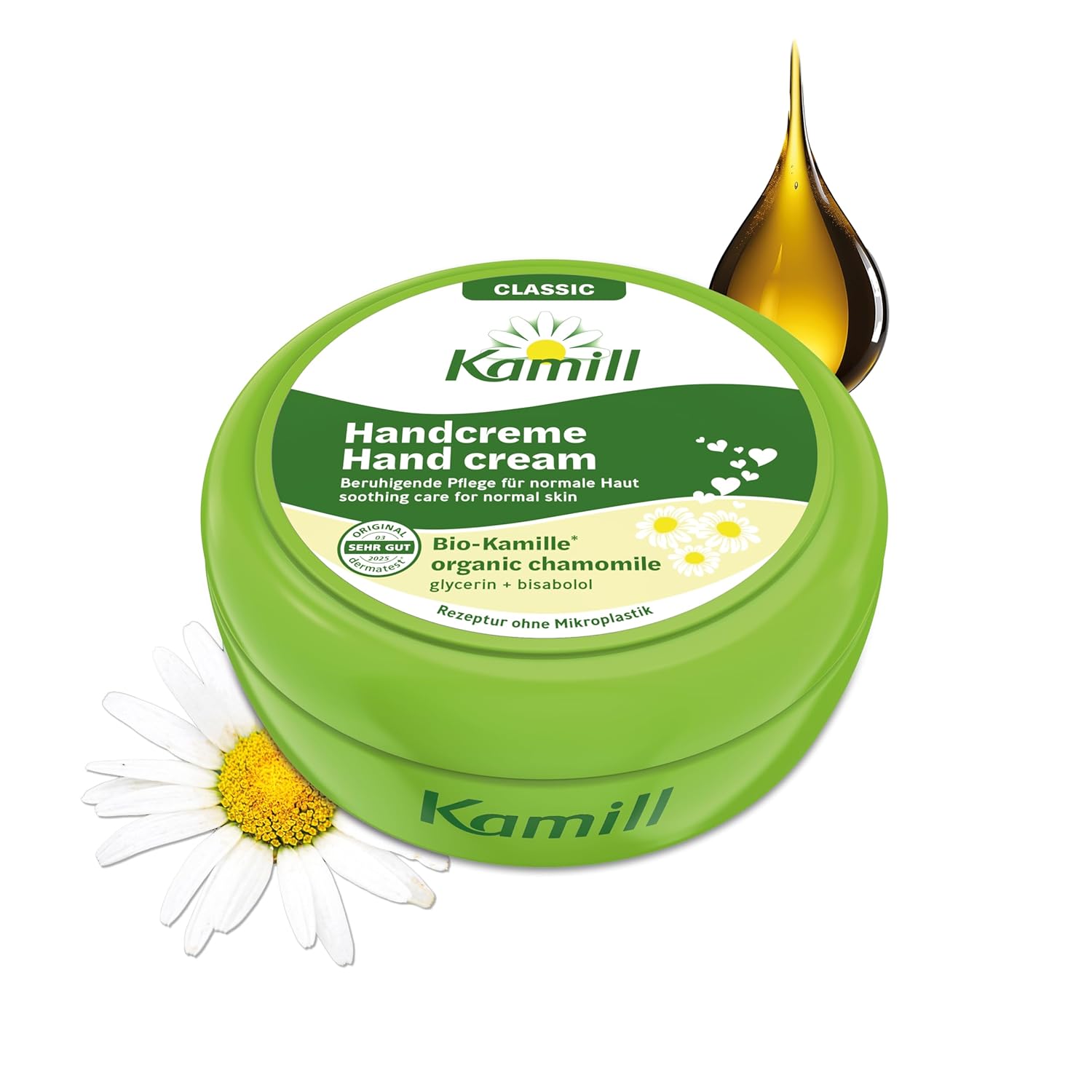 Kamill Handcreme Balsam mit Bio-Kamille Avocadooel Vegan