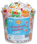 Frigeo Ahoj-Brause Lolly Traubenzucker Lutscher Mix (100 Stueck)