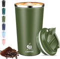 Isolierbecher Edelstahl mit Deckel Thermobecher Kaffeebecher To Go