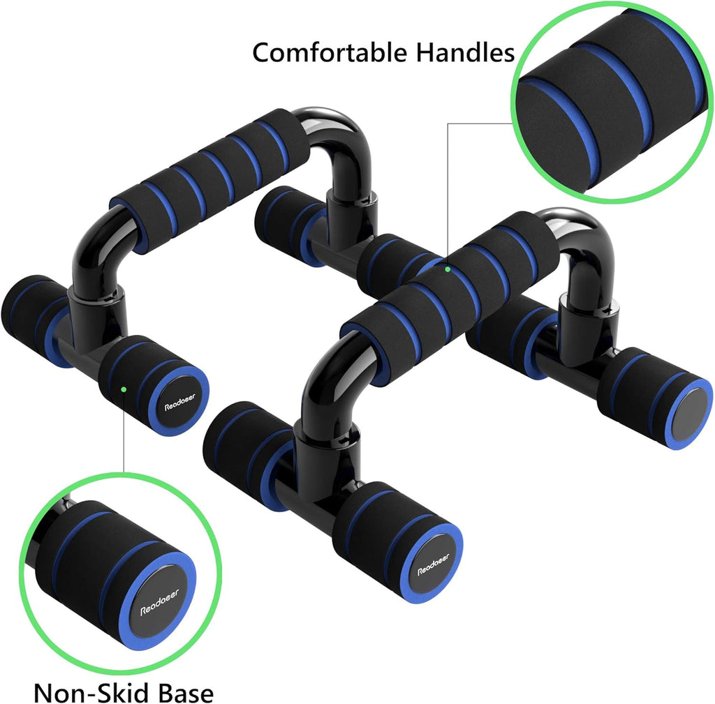 Liegestuetzgriffe Push Up Bars Parallettes Staender Fitness Trainingsgriffe