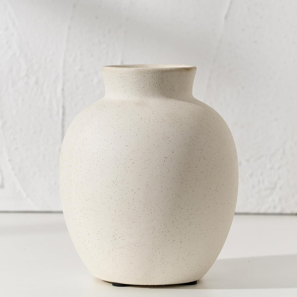Keramik-Blumenvase 15,2 cm Bohemian Stil rustikal Heimdekoration