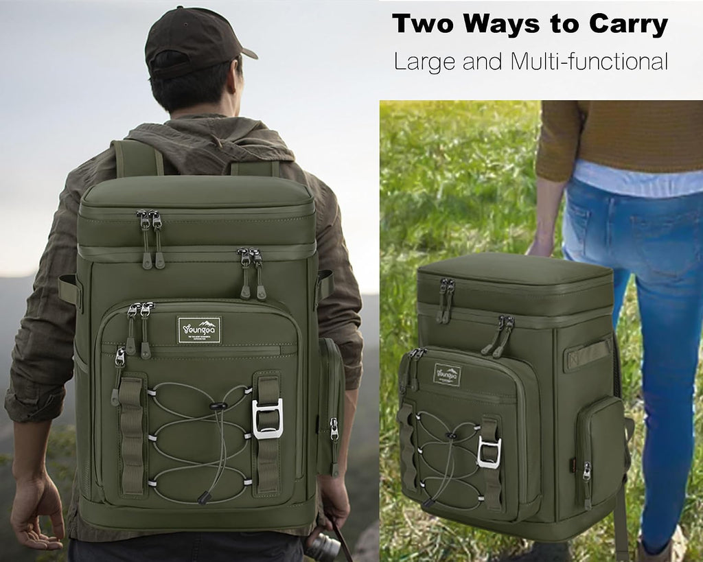 Kuehlrucksack wasserdicht Thermo-Kuehltasche Rucksack fuer Camping Picknick Str