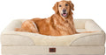 Orthopaedisches Hundebett 91×68×17,5 cm Memory Foam waschbar 16,5cm-19cm