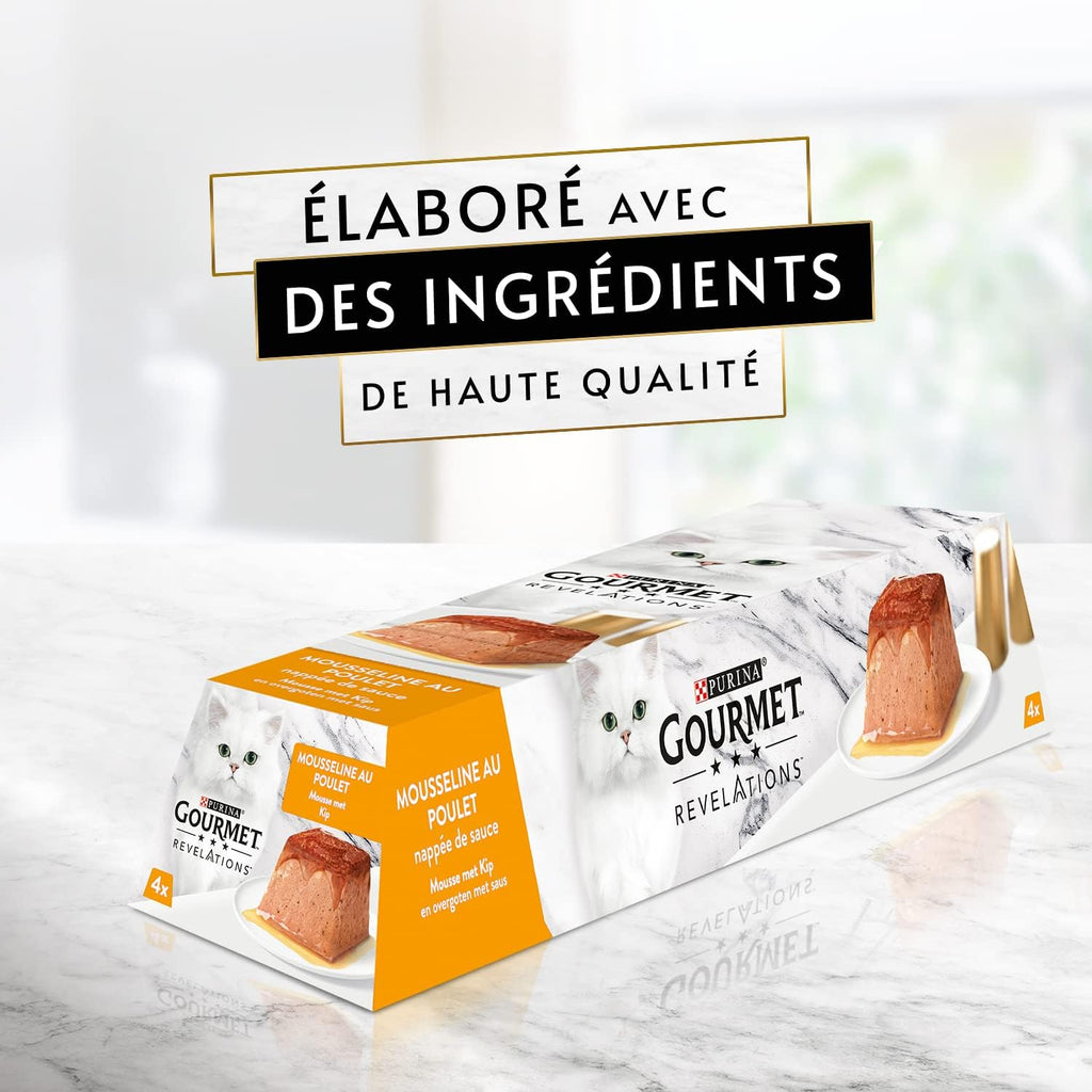 Gourmet Revelations Katzen Mousse Huhn & Rind 48 x, verschiedene Sorten - 4