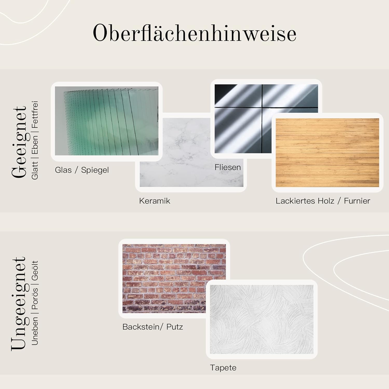 Designfabrik Hamburg Glas-Seifenspender mit selbstklebender Wandhalterung