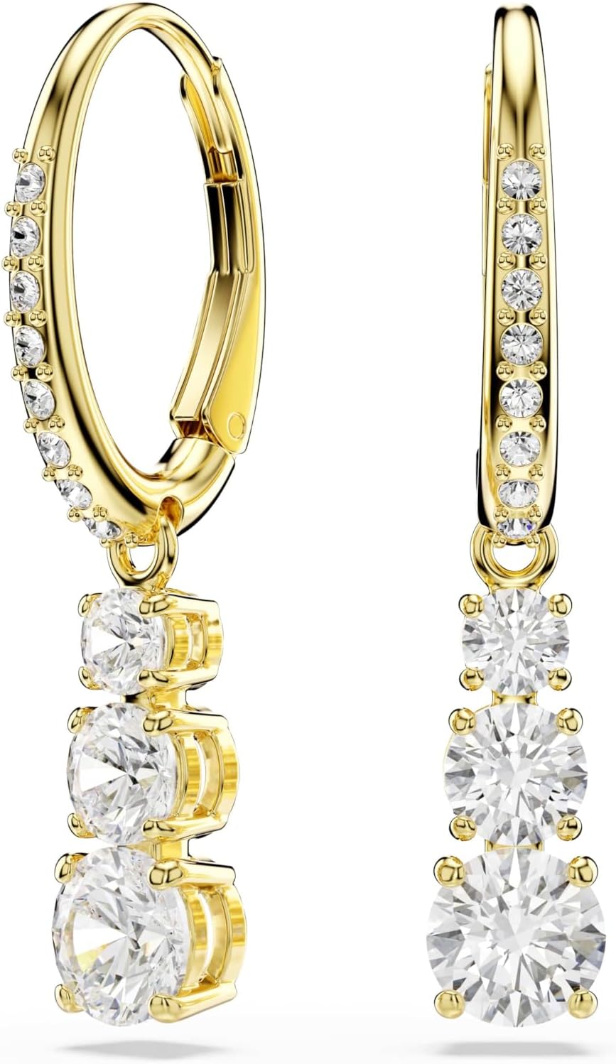 Swarovski Stilla Haengeohrringe Swarovski Kristalle elegant Damen
