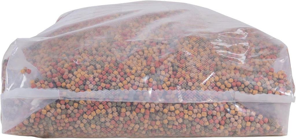 AquaForte Schwimmfutter 15 kg 6 mm mittelgrosses Granulat fuer Zierfische