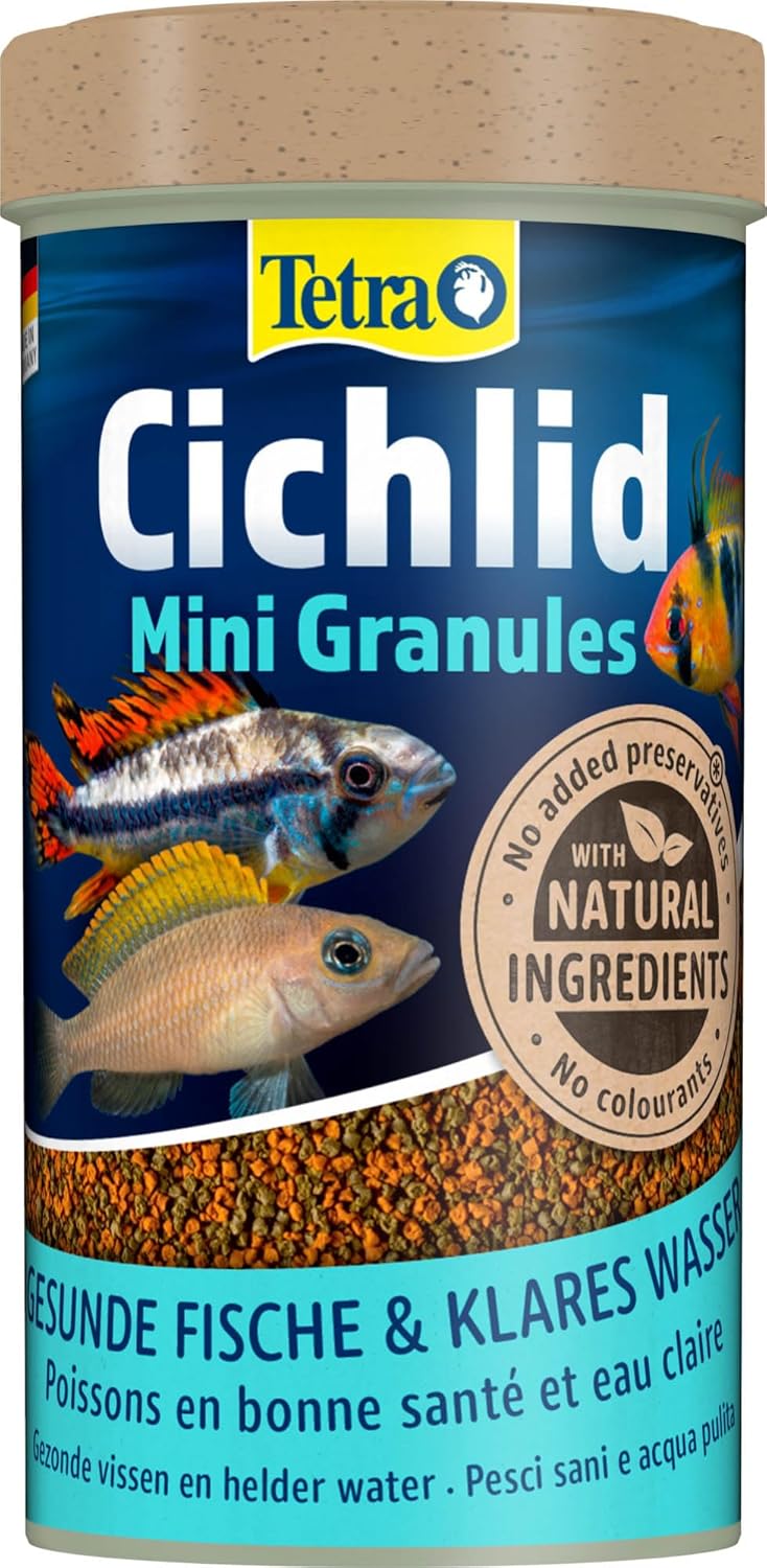 Tetra Cichlid Granules Fischfutter fuer mittelgrosse Cichliden