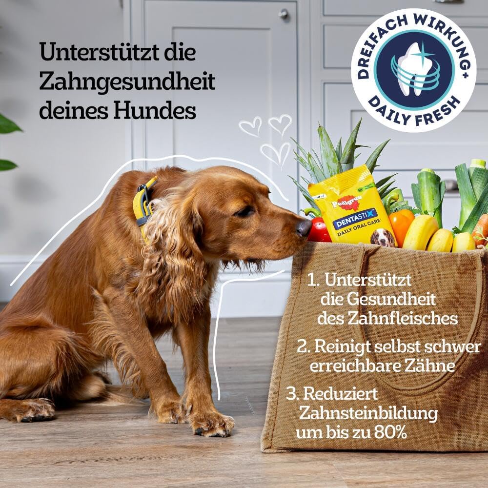 Pedigree DentaStix Zahnpflege Snack für kleine Hunde