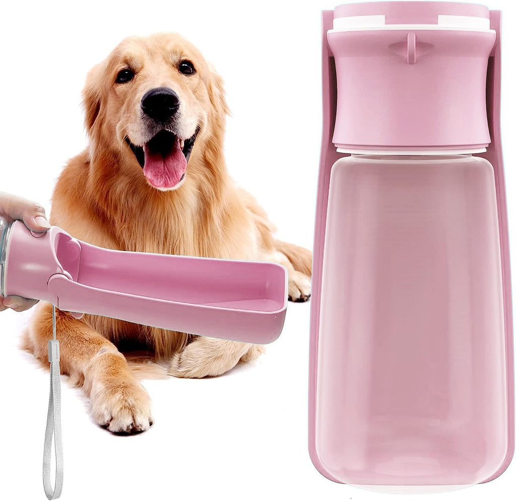 Hundetrinkflasche zum Mitnehmen Wasserflasche fuer Welpen Hunde
