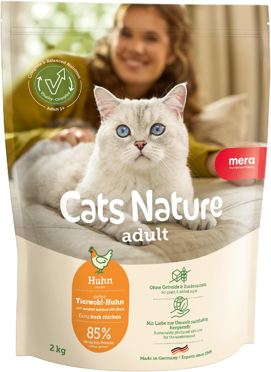 MERA Cats Nature Huhn Katzenfutter getreidefrei verschiedene Sorten