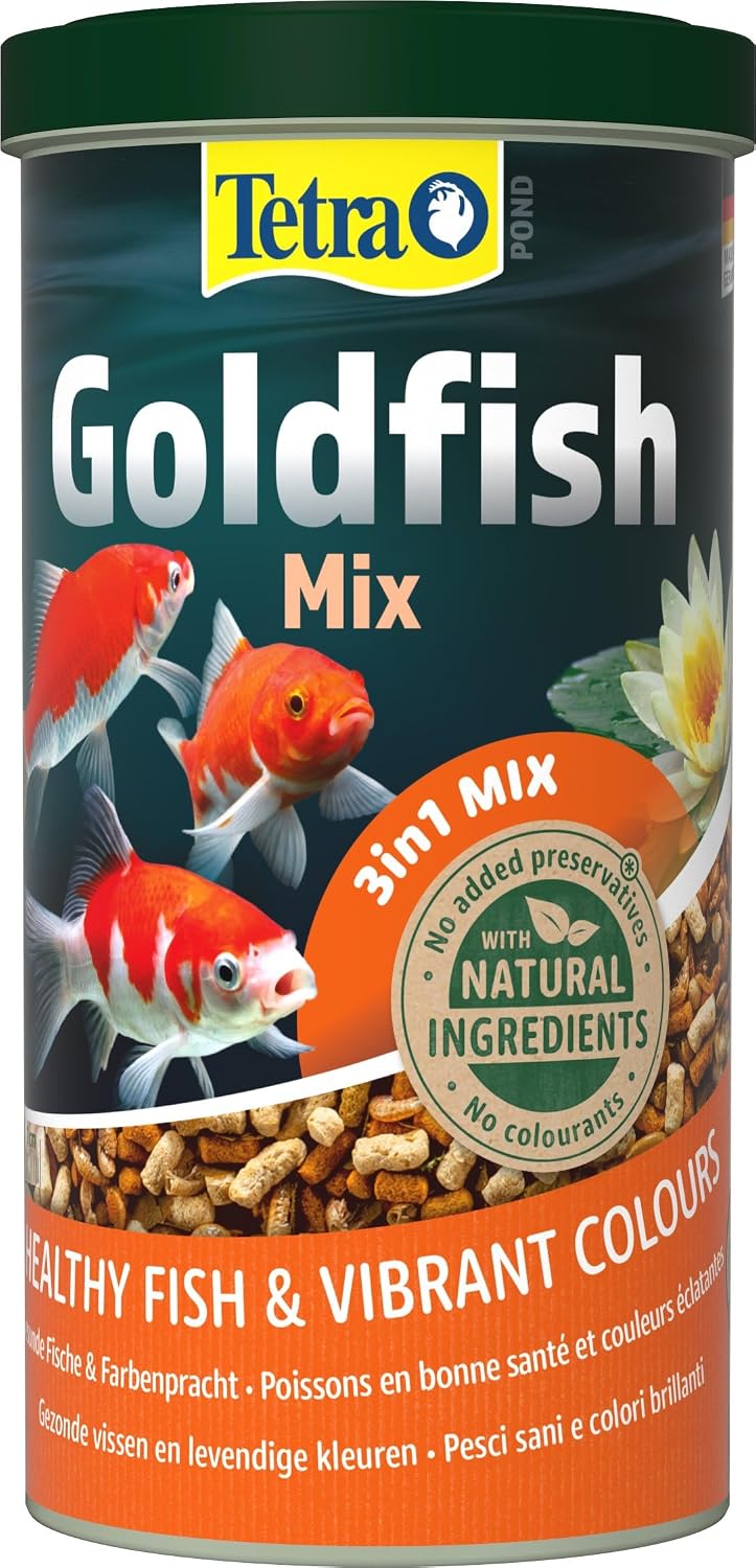 Tetra Pond Goldfish Mini Pellets Fischfutter Dose fuer Goldfische