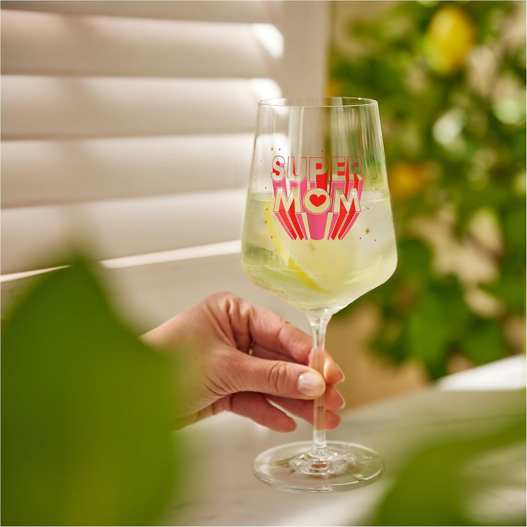 Cocktail-Glas 500 ml Ritzenhoff Serie Sprueche Super Mom Made in Germany