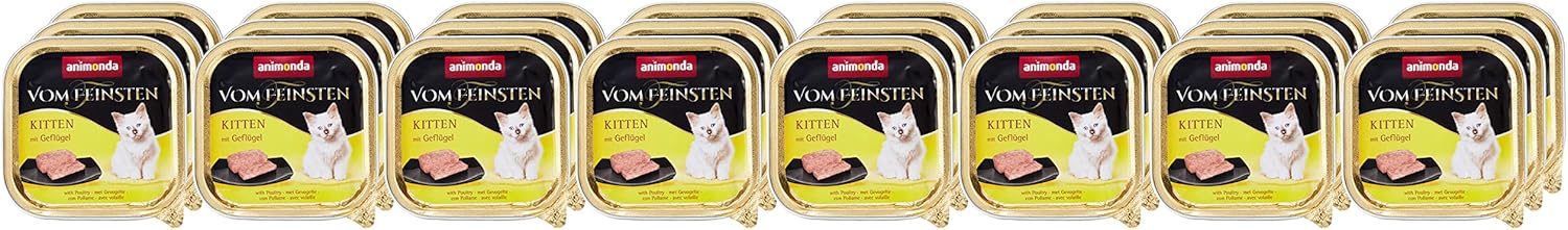 animonda vom Feinsten Kitten Nassfutter 32x100g getreidefrei verschiedene S
