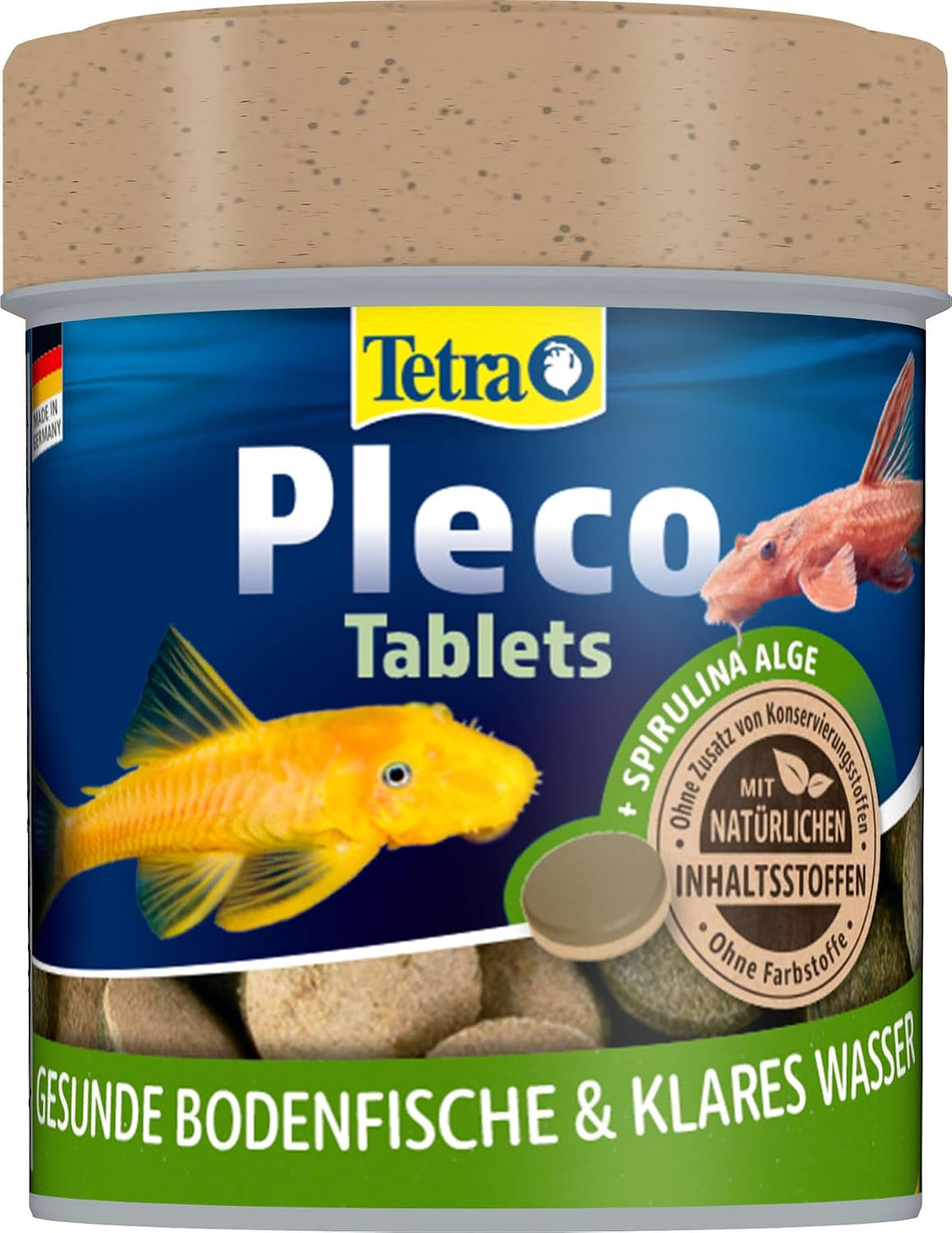 Tetra Pleco Tablets Fischfutter fuer pflanzenfressende Welse